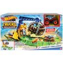 Hot Wheels Monster Trucks Arena Smashers Rhinomite Chargin' Challenge Playset