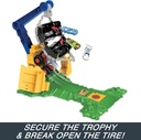 Hot Wheels Monster Trucks Arena Smashers Rhinomite Chargin' Challenge Playset
