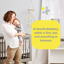 Breathable Baby Classic Mesh Liner White
