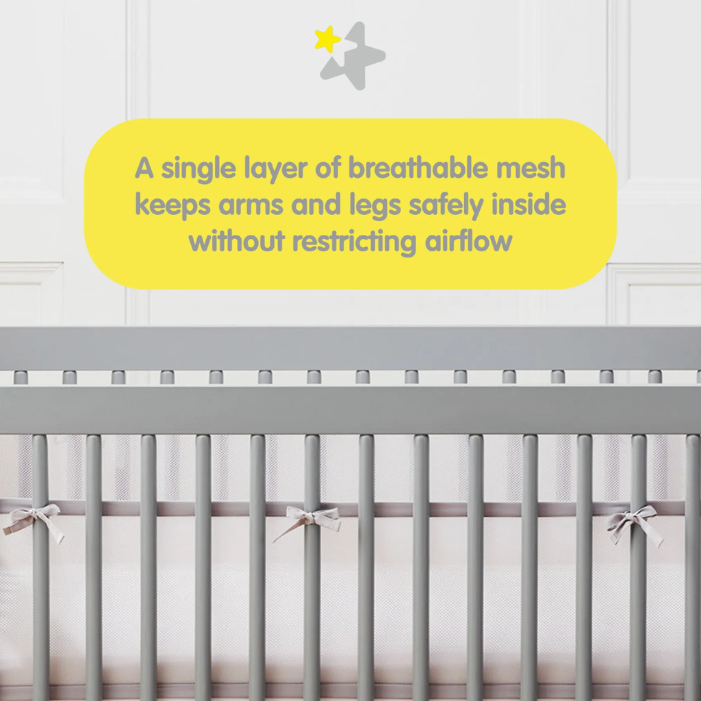 Breathable Baby Classic Mesh Liner White