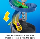 Little People Hot Wheels Spiral Stunt Speedway