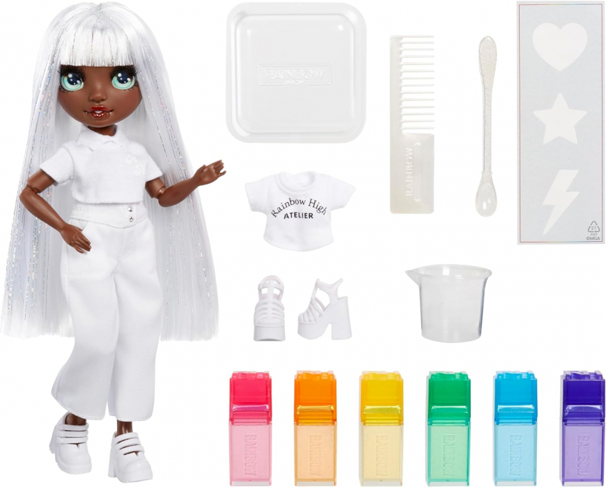 Rainbow High WaterColor & Create Doll AA