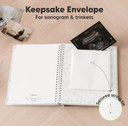 KeaBabies Blossom Pregnancy Journal Clay