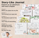 KeaBabies Craft Baby First Years Memory Book Adventureland