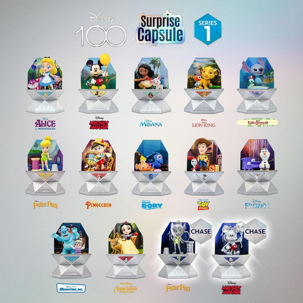 YuMe Disney 100 Surprise Capsules Series 1