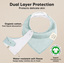 KeaBabies Organic Bandana Bibs Daybreak 8pk