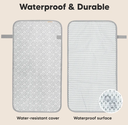 KeaBabies Swift Diaper Changing Mat Gray Mod