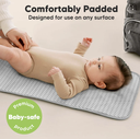 KeaBabies Swift Diaper Changing Mat Gray Mod