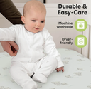 KeaBabies Soothe Fitted Crib Sheet Elly 2pk