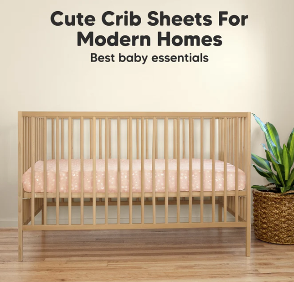 KeaBabies Soothe Fitted Crib Sheet Butterflies 2pk