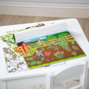 Melissa & Doug Reusable Sticker Pad Farm
