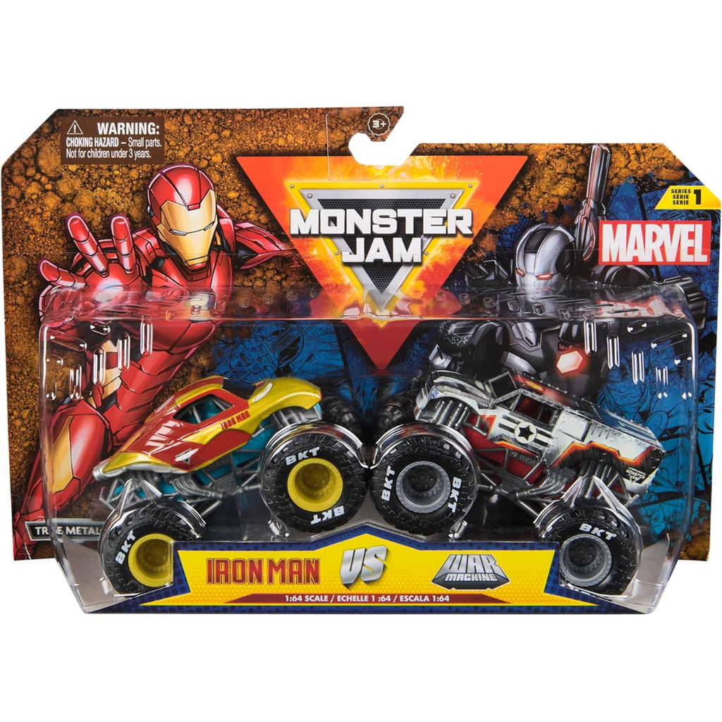 Monster Jam Marvel Minis Versus Assorted