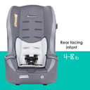 Trooper 3-in-1 Convertible Car Seat Dash Grey