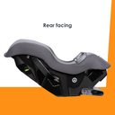 Trooper 3-in-1 Convertible Car Seat Dash Grey