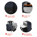 Skip Hop Flex Diaper Backpack Navy