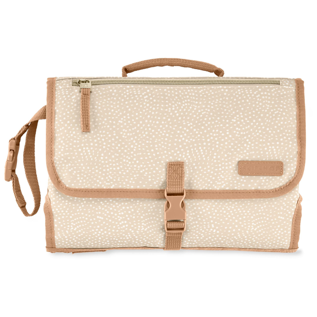 Skip Hop Pronto Signature Changing Station Beige Swirl Dot