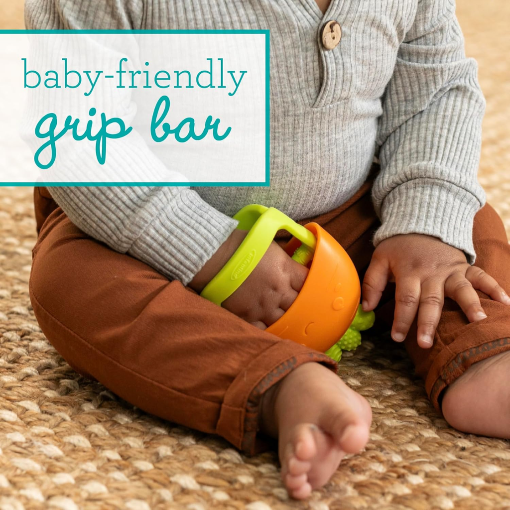 Handy Dandy Teething Mitt Carrot