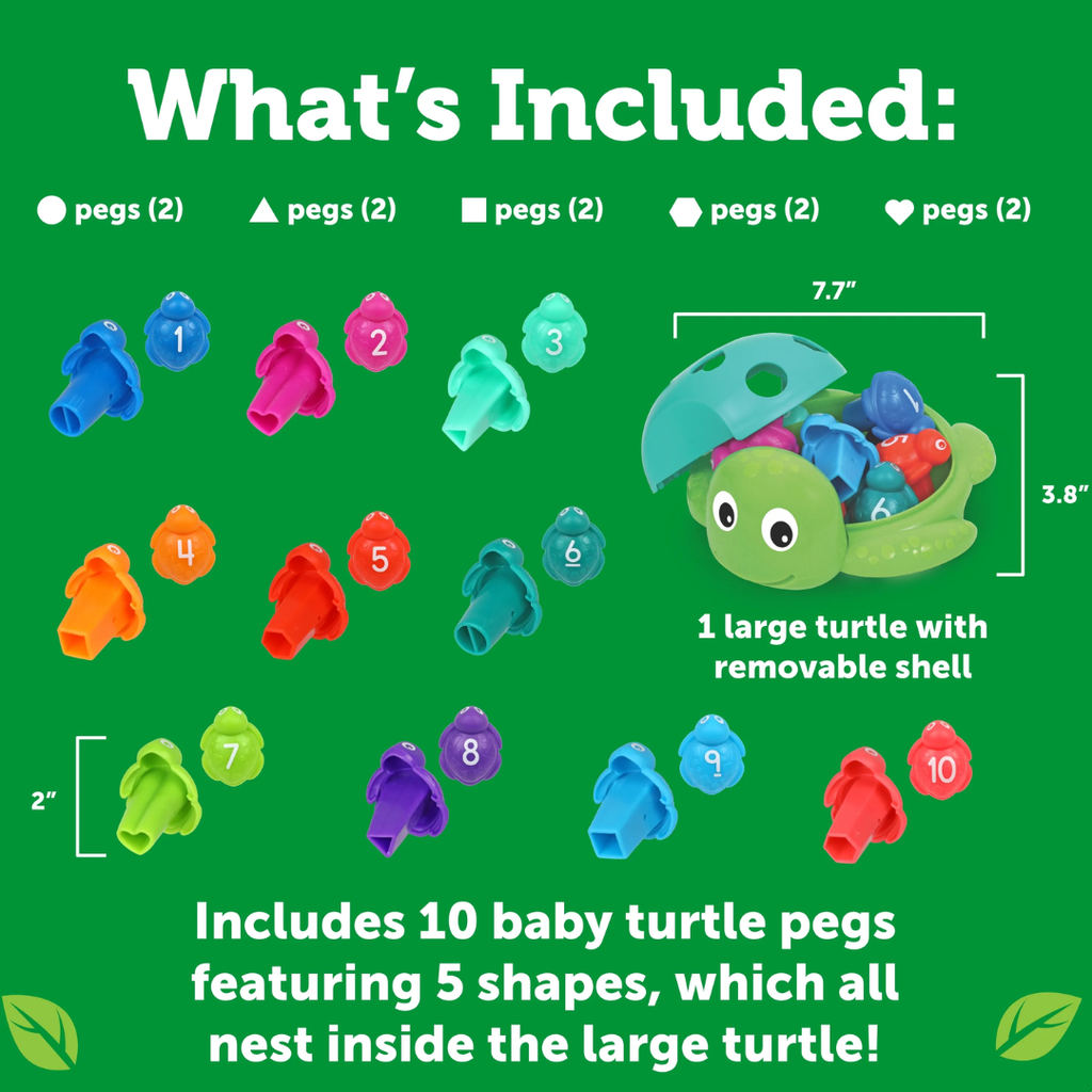 Seymour the Counting Shapes Sea Turtle