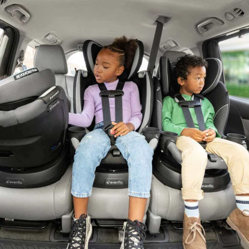Evenflo Gold Revolve360 Slim 2-in-1 Rotational Car Seat with SensorSafe