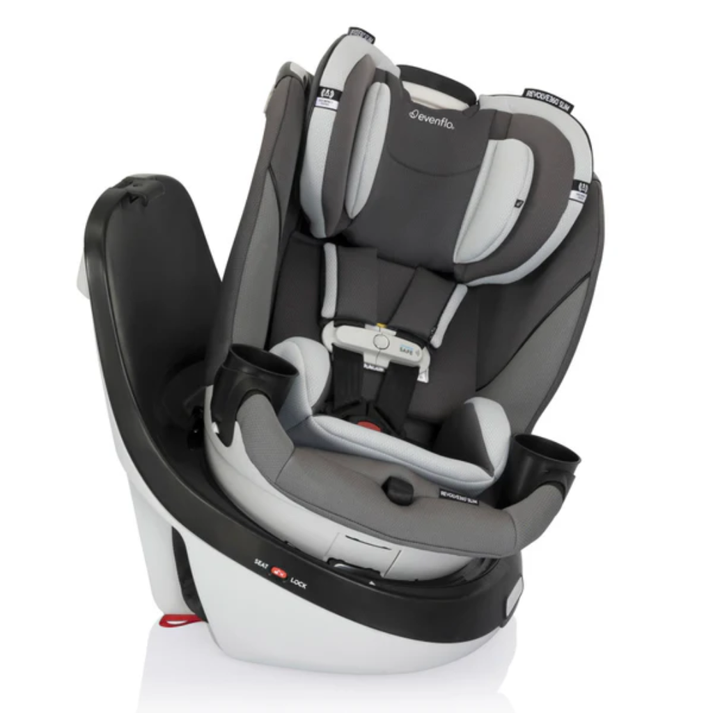 Evenflo Gold Revolve360 Slim 2-in-1 Rotational Car Seat with SensorSafe
