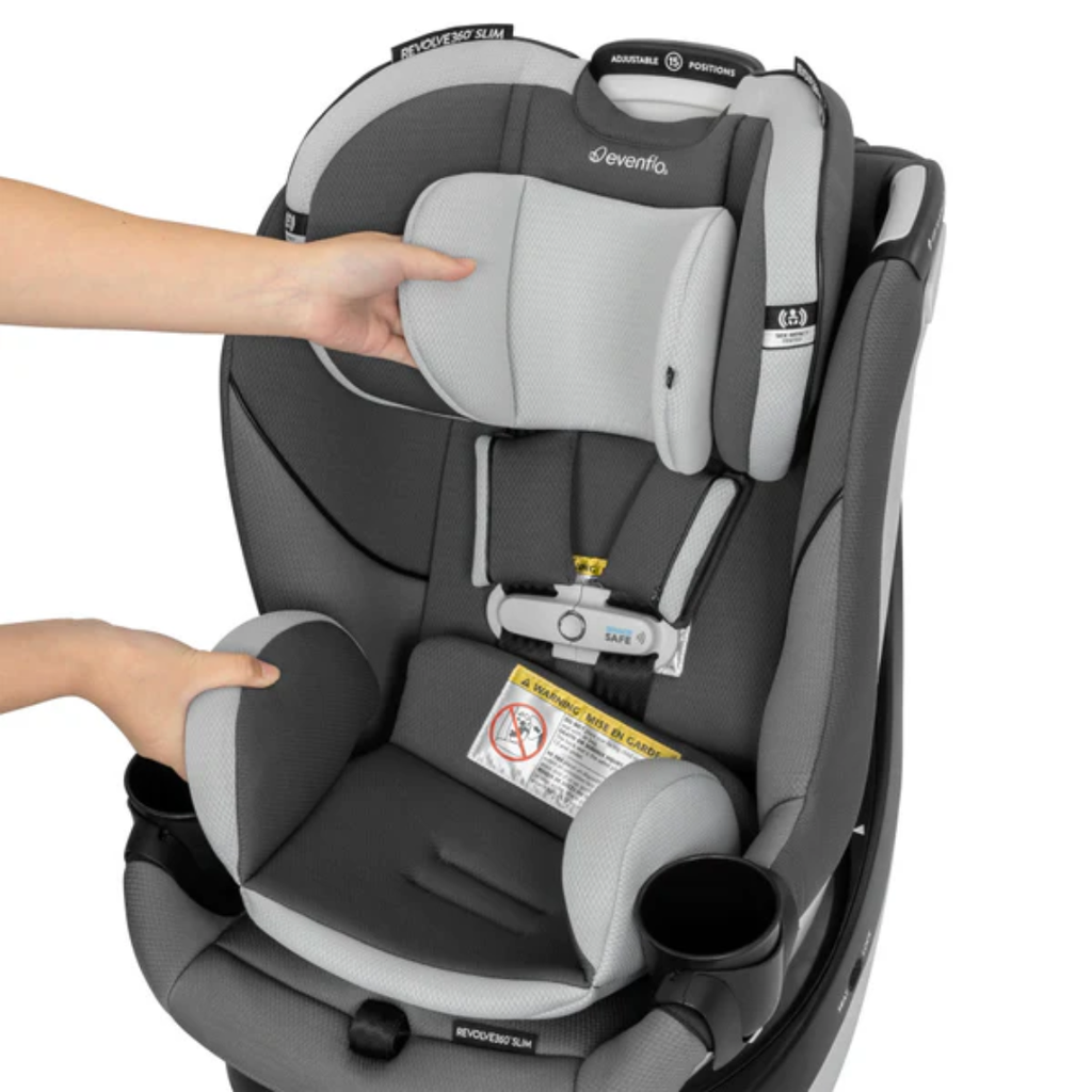 Evenflo Gold Revolve360 Slim 2-in-1 Rotational Car Seat with SensorSafe