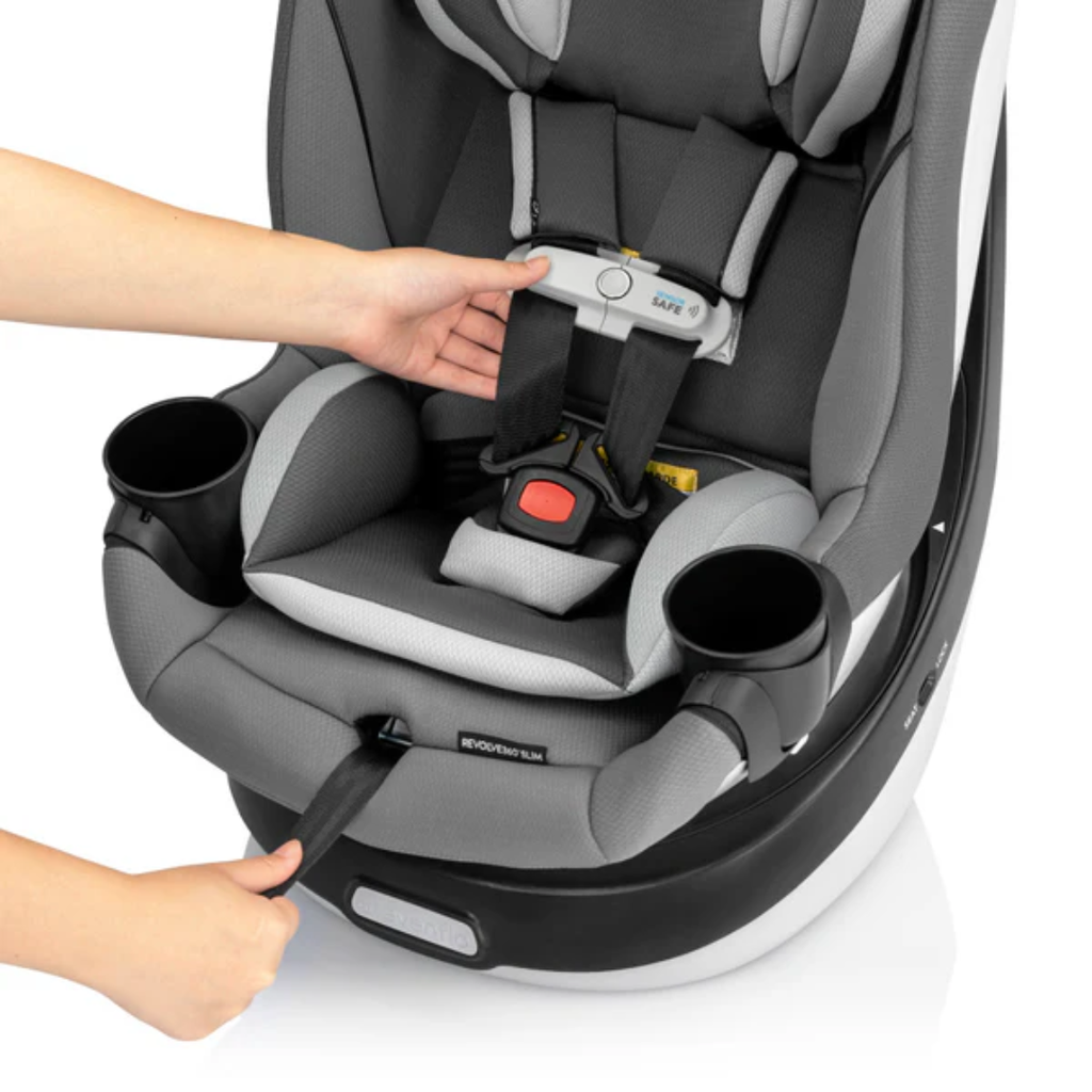 Evenflo Gold Revolve360 Slim 2-in-1 Rotational Car Seat with SensorSafe