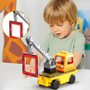 Picasso Tiles 3-in-1 Magnetic Tile Building Brick Blocks Construction Set