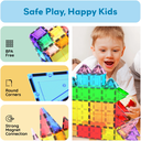PicassoTiles Classic Magnetic Building Block Set 101 Piece