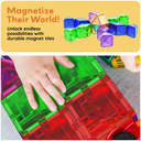 PicassoTiles Classic Magnetic Building Block Set 101 Piece