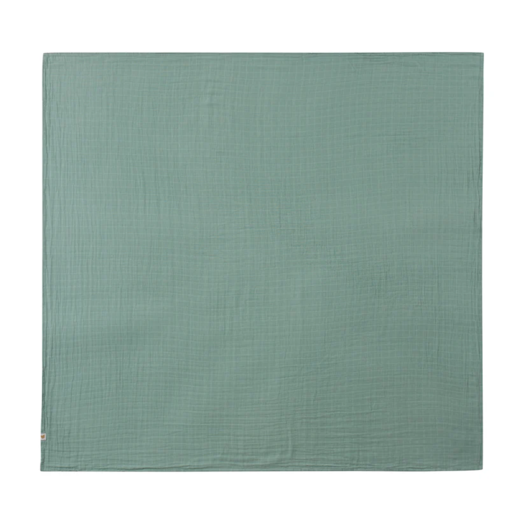 Muslin Swaddle Green 3pk