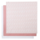 Muslin Swaddle Pink 3pk