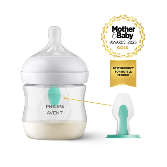 Avent Natural Response w Anti-Colic Valve 4oz Bottle