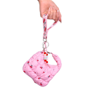 Quilted Scrunchies Printed Mini Hobo Bag Charm Set