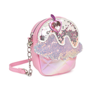 Sequins Cupcake Wuilted Crossbody Bag Bubble Gum