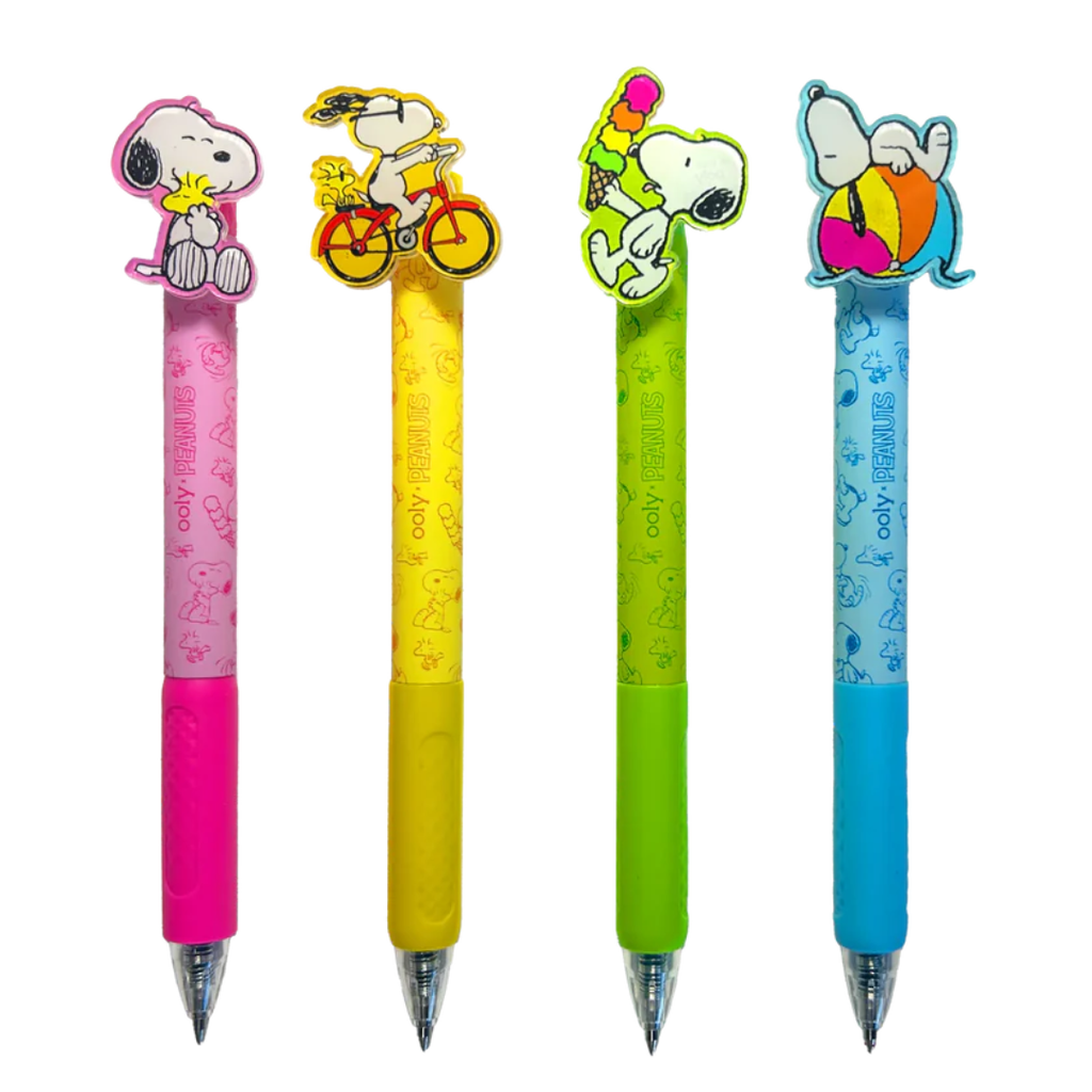 Peanuts - Black Ink Retractable Pens