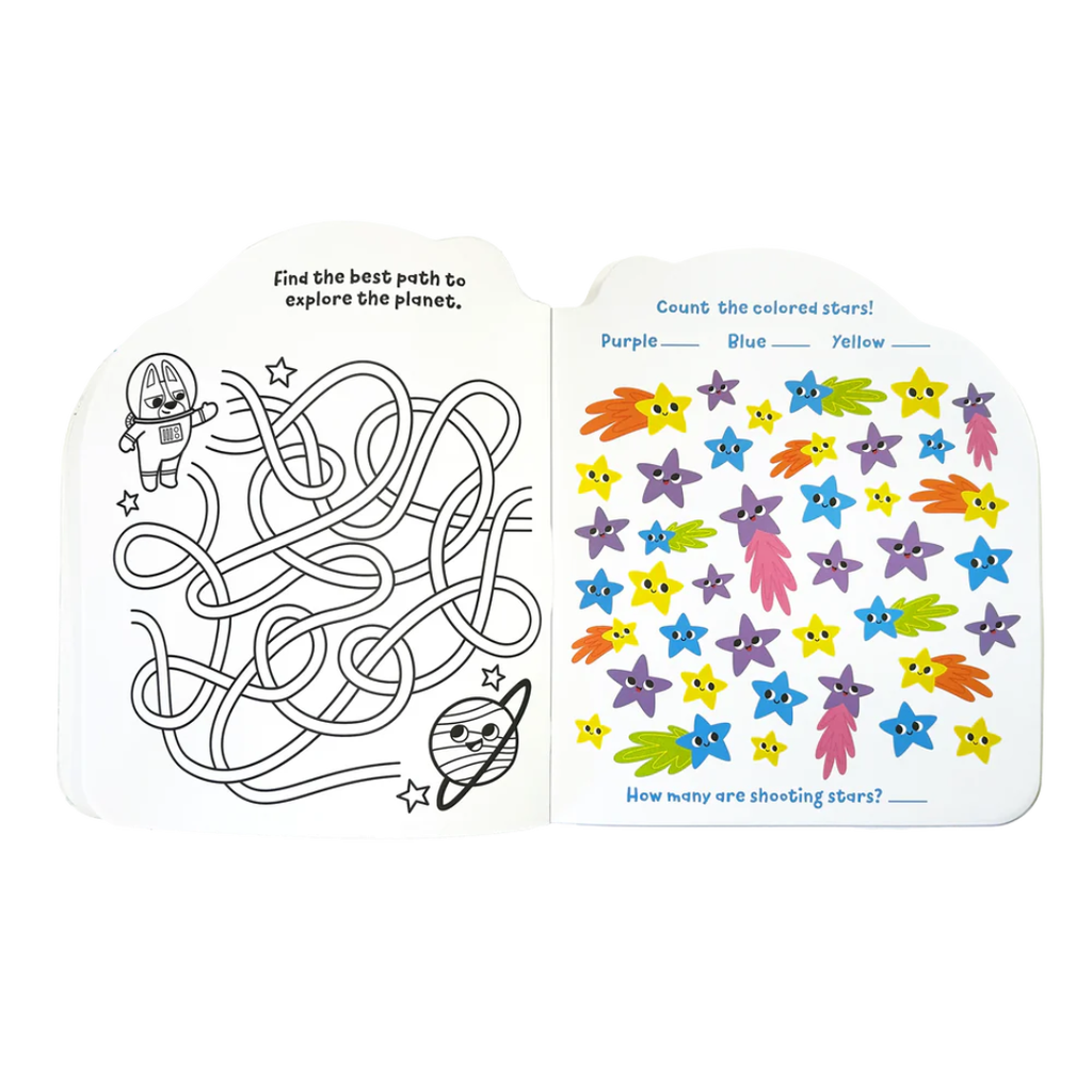 Playful Pages Activity Book - Pets in Space