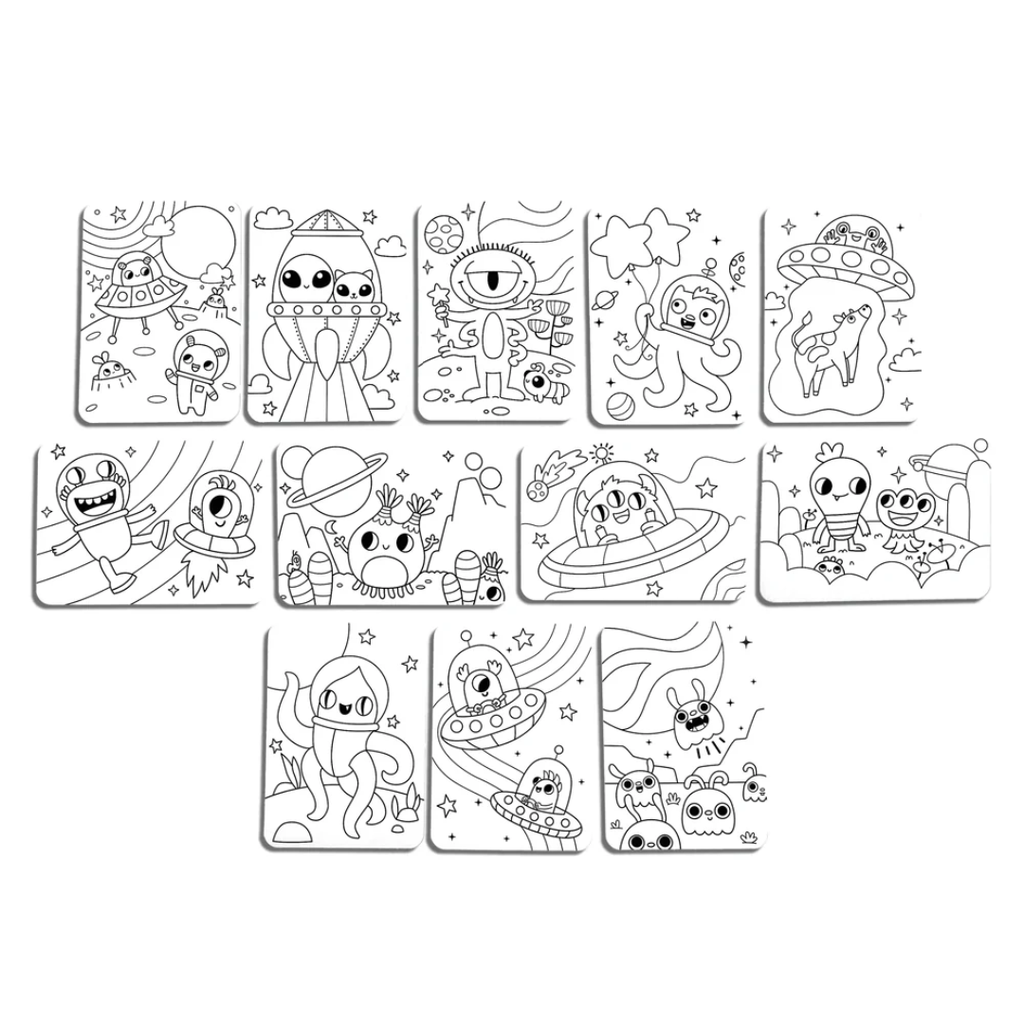 Undercover Art Coloring - Monster Aliens