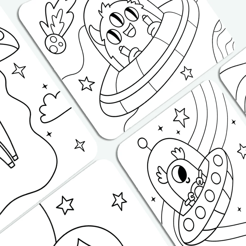 Undercover Art Coloring - Monster Aliens