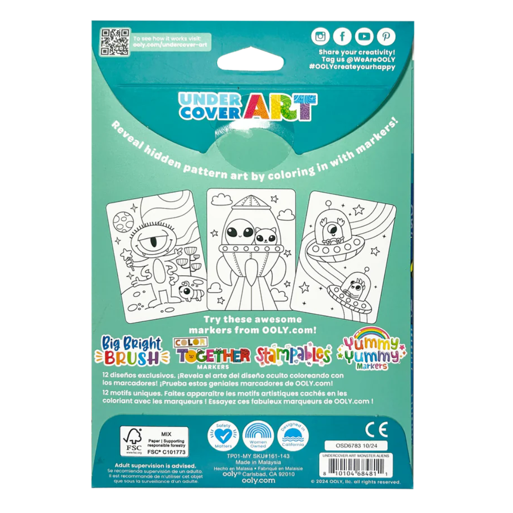 Undercover Art Coloring - Monster Aliens