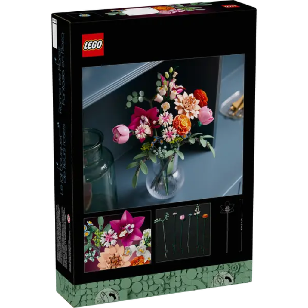 Lego Botanicals Pretty Pink Flower Bouquet