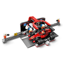 Lego City F1 Pit Stop & Pit Crew with Ferrari Car