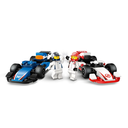Lego City F1 Williams Racing & Haas F1 Race Cars