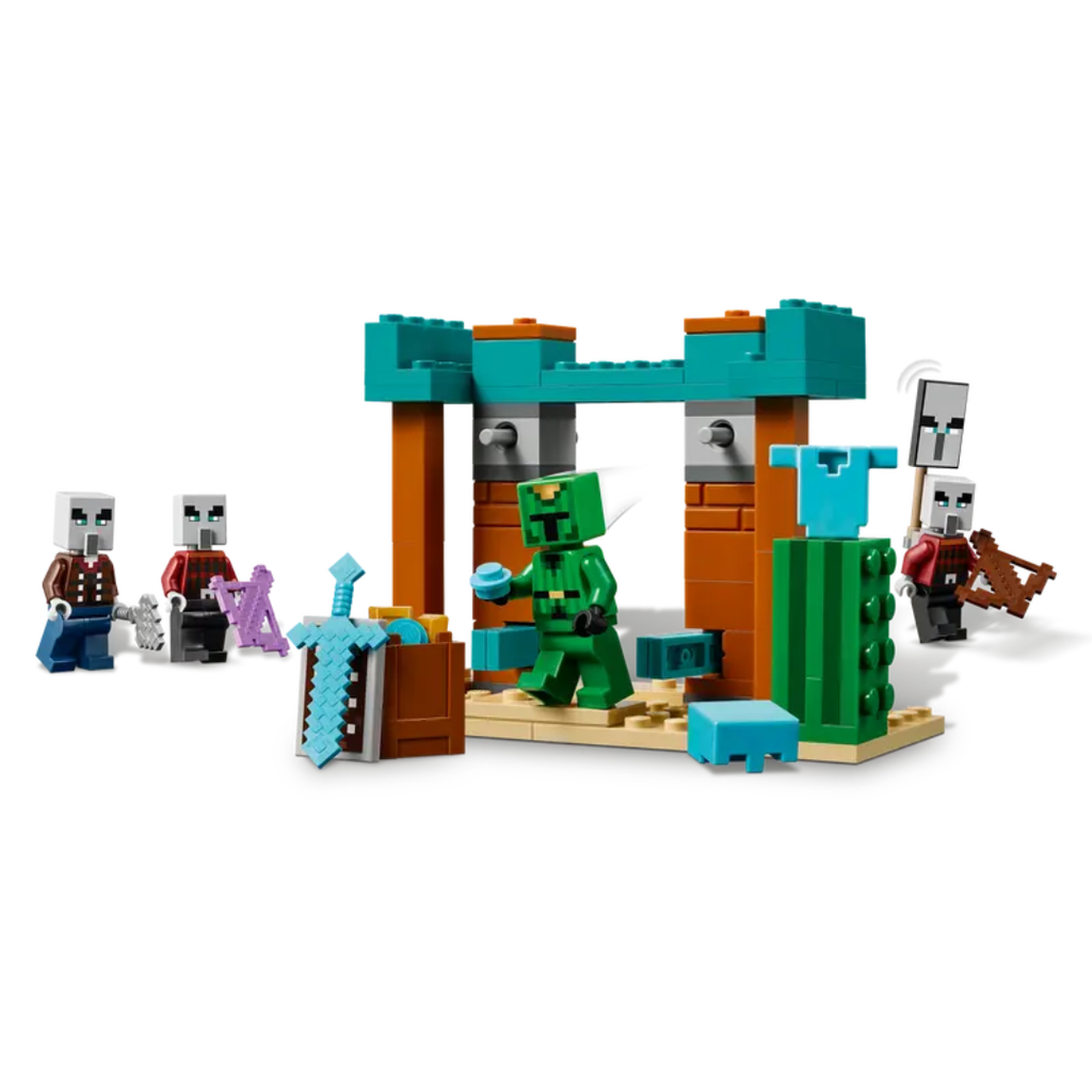 Lego Minecraft The Illager Desert Patrol