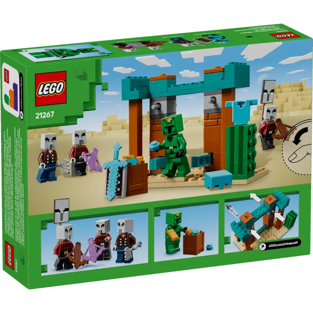Lego Minecraft The Illager Desert Patrol