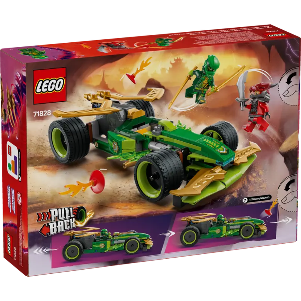 Lego Ninjago Lloyd's Pull-Back Race Car