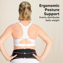 Keababies Ease Maternity Support Belt Midnight Black XL