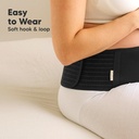 Keababies Ease Maternity Support Belt Midnight Black XL