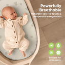 Keababies Isla Fitted Bassinet Sheets Elly 2pk