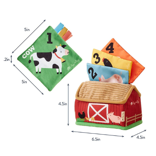 Itzy Sensory Scarves Pull and Take Toy