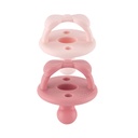 Sweetie Soother Orthodontic Pacifier - Ballet Slipper & Primrose 0-6M